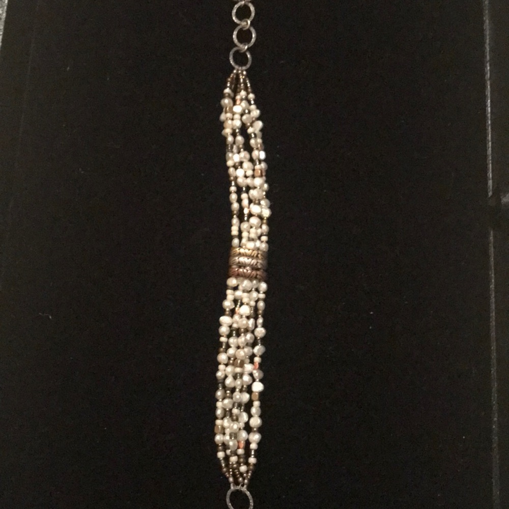 Beaded pearl bracelet by Silpada